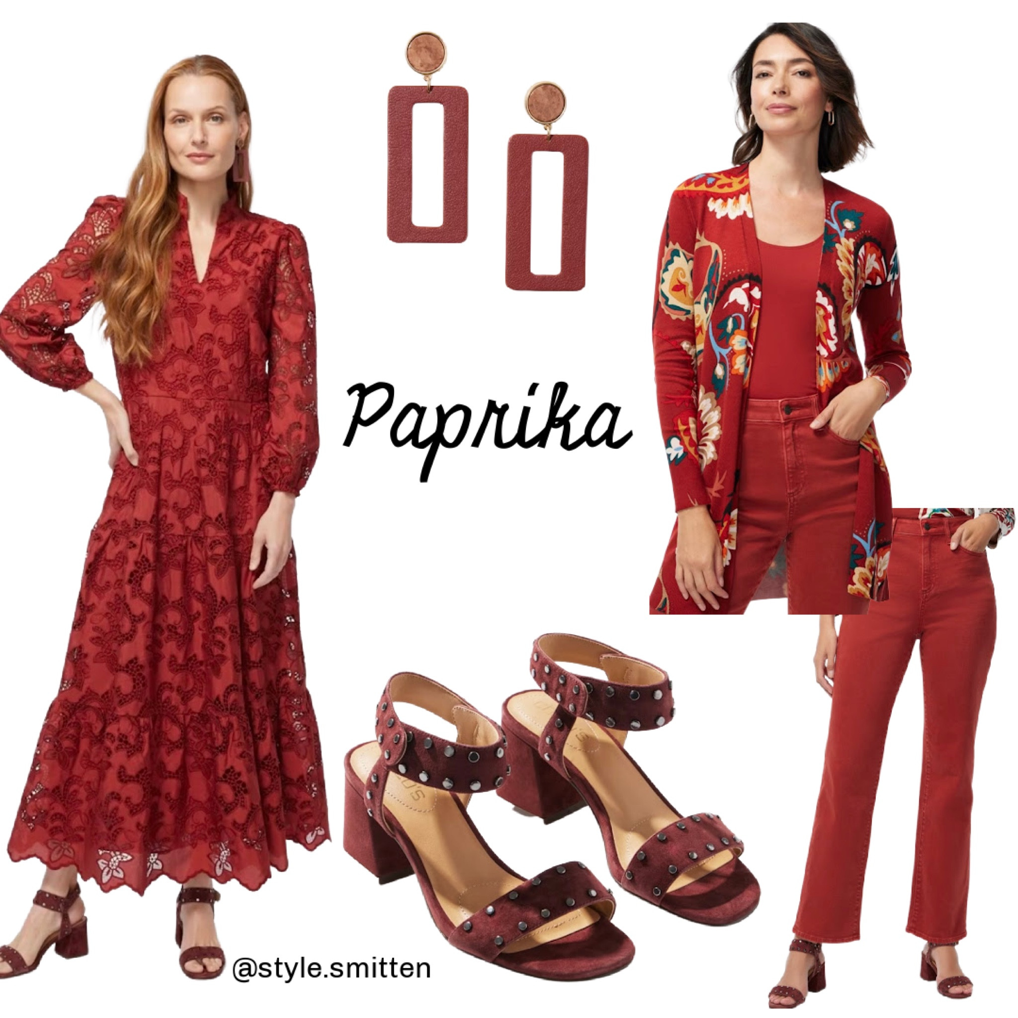 Paprika fall trending color!

Wedding guest dress
Studded black heel shoes
Maxi dress
Eyelet
Chicos
Lovechicos 

#LTKSeasonal #LTKshoecrush #LTKwedding