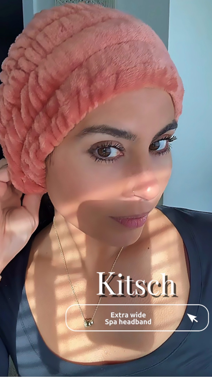 Glow-up mode: ON ✨ The Extra Wide Spa Headband by Kitsch is your new must-have for skincare, makeup, and self-care days 💆‍♀️💖

Soft, stretchy, and designed to keep every strand in place—no slipping, no creasing, just effortless beauty routines 🙌 Whether you’re cleansing, masking, or getting glam, this headband keeps it cute AND functional.

Perfect for your GRWM, spa nights, and everyday routines 🫧

#Kitsch #SpaHeadband #SkincareRoutine #GRWM #SelfCareEssentials #BeautyTok #HairCareRoutine 

#LTKgrwm #LTKselfcare #LTKBeauty