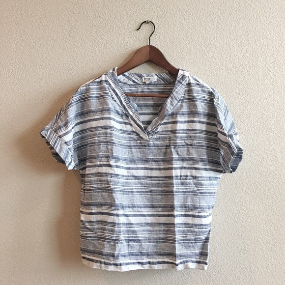 Artisan NY Striped Linen Shirt | Poshmark