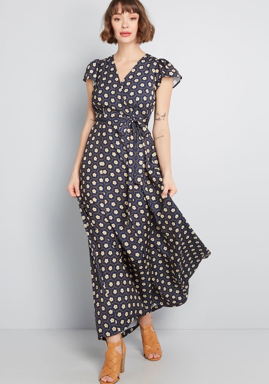 Exchanging Introductions Maxi Dress | Modcloth
