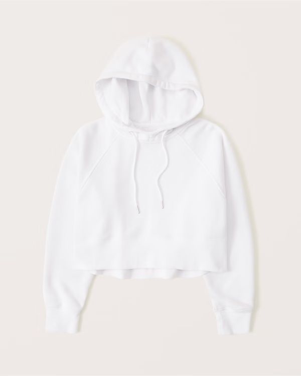 softAF MAX 90s Cropped Popover Hoodie | Abercrombie & Fitch (US)