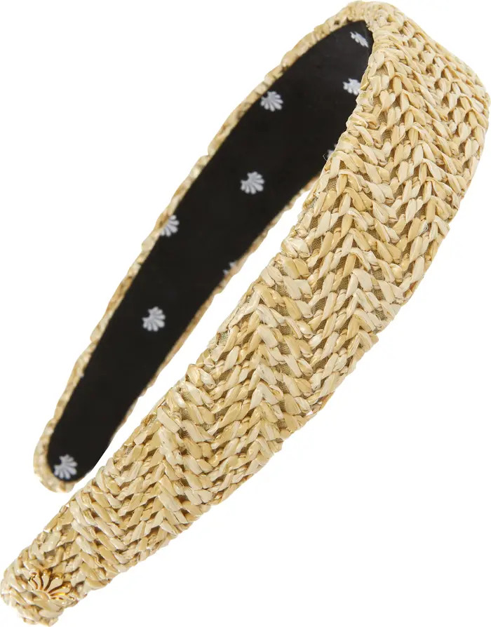 Bessette Raffia Headband | Nordstrom