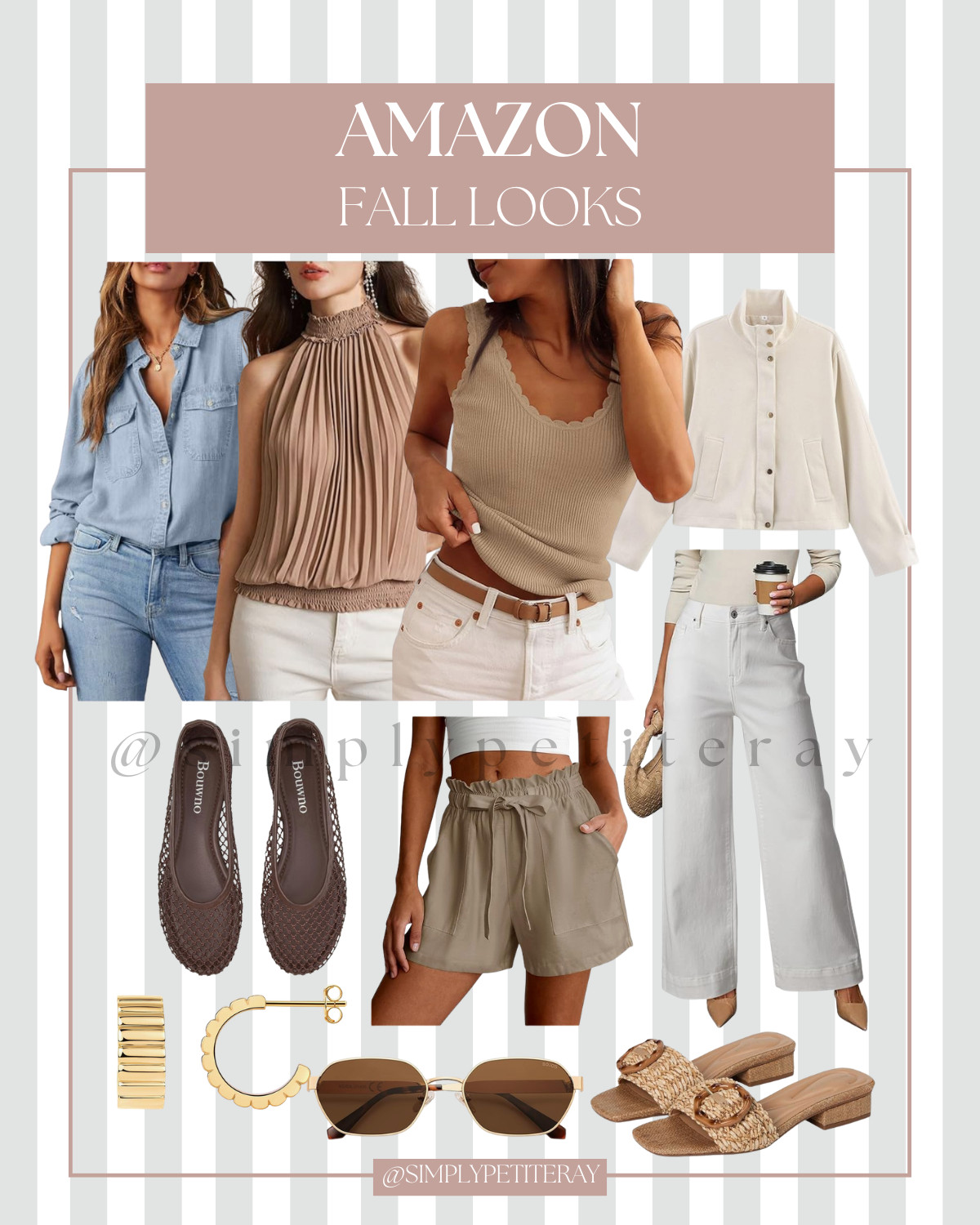 Updated your fall wardrobe with Amazon! From comfy shorts to chic jackets, everything you need to stay stylish this season. 

Transitional Fall Looks, Fall Outfit Ideas, Amazon Fall Fashion, Fall Wardrobe Essentials, Lightweight Jackets, Casual Fall Outfits, Comfy Shorts, Layering Pieces, Transitional Weather Style, Everyday Fall Fashion, Chic Fall Looks, Women's Fall Fashion, Amazon Fashion Finds, Seasonal Style Inspiration

#FallFashion #FallOutfits #TransitionalStyle #AmazonFashion #FallWardrobe #LayeringStyle #CasualFallStyle #FashionFinds
 

 #LTKootd #LTKSeasonal