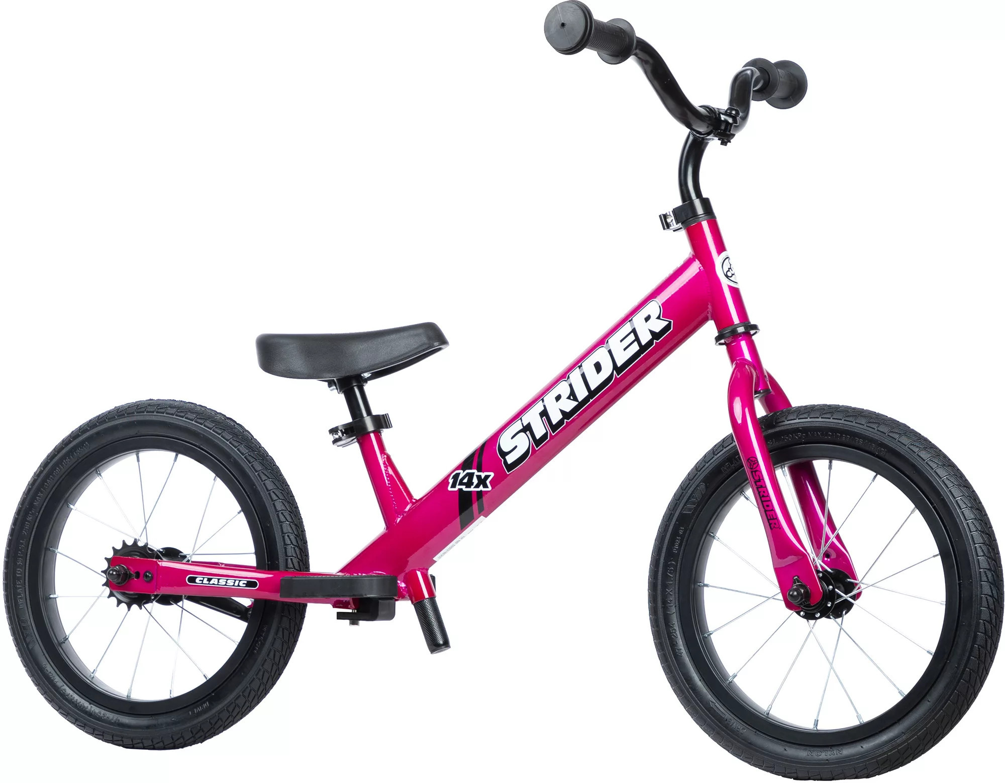 Strider 14x Classic Convertible Bike | 14" | Men's | Pink | Bikes | Youth Bikes | Toddler Bikes | Boys Toddler Bikes | DICK'S Sporting Goods