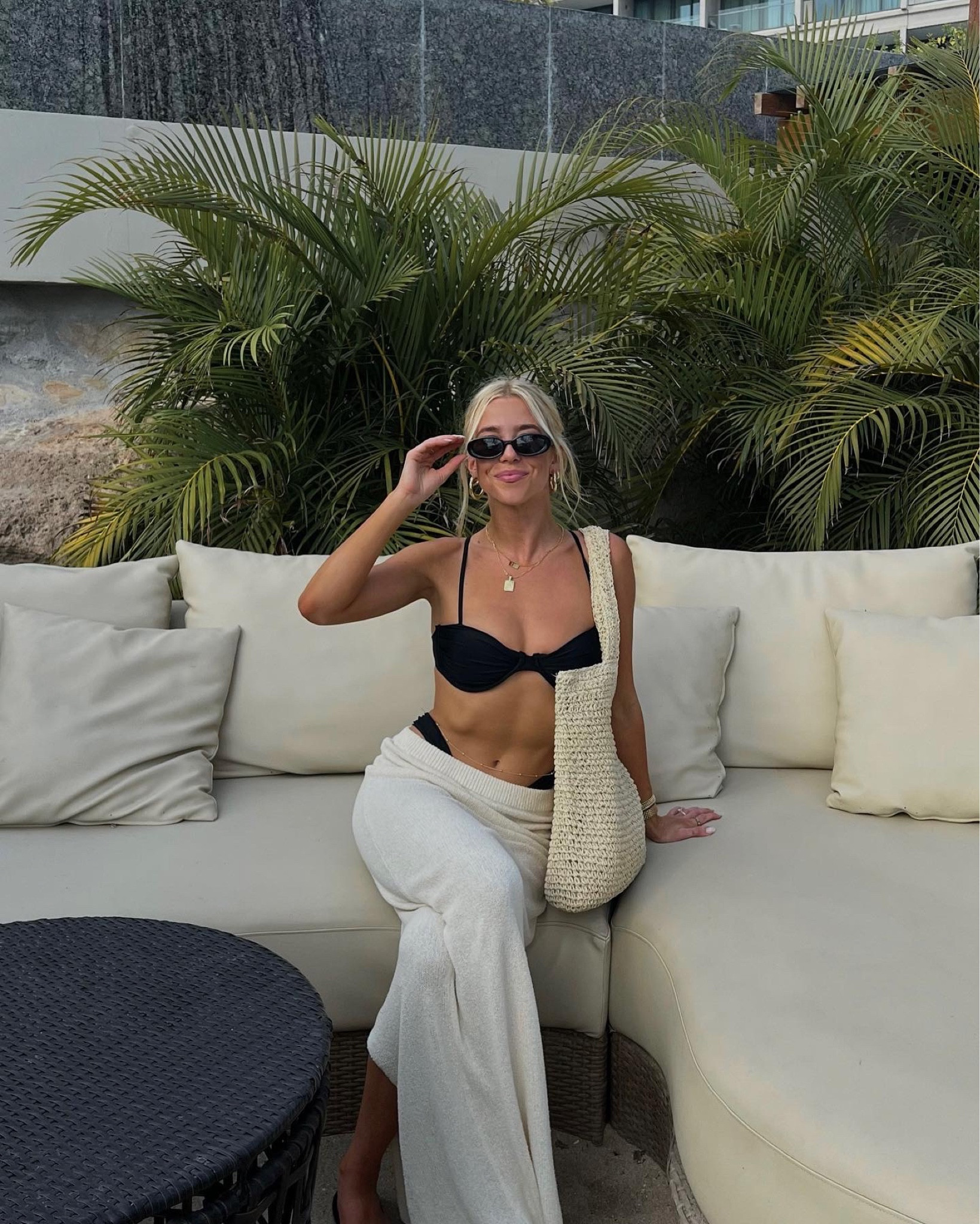 wearing size small in swimwear
the most flattered bikini top, ordering in every color #vacayoutfit #amazonfind #amazonswim