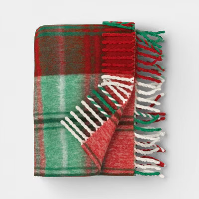 Woven Plaid Throw Blanket - Threshold™ | Target