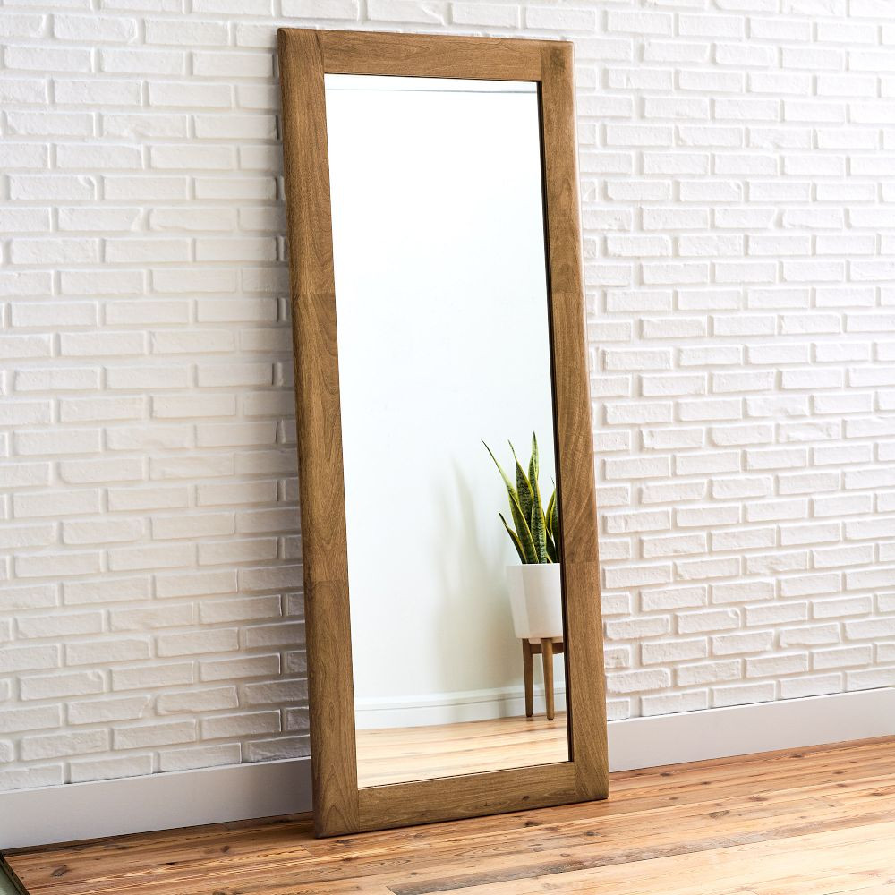 Anton Wood Floor Mirror | West Elm (US)