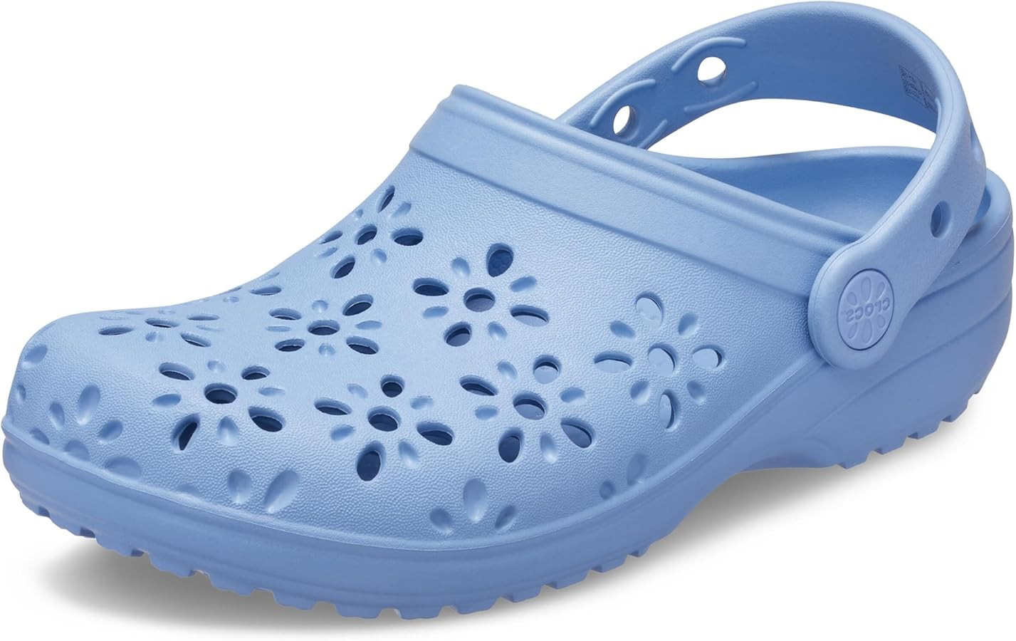 Crocs Unisex-Child Classic Clogs with Floral Cut Out Design, Kids and Toddler Shoes | Amazon (US)