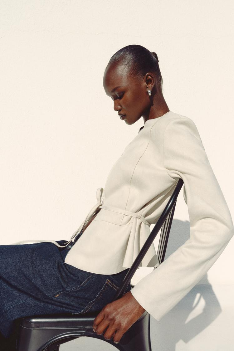 FAUX SUEDE JACKET | Zara US