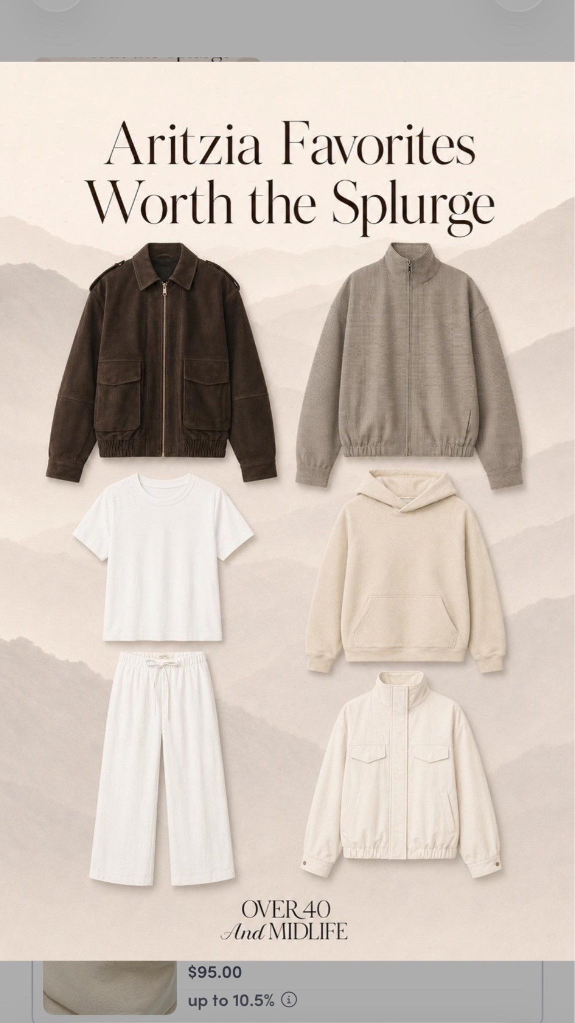 ✨Tap the bell, save and ❤️ start here over 40 fashion, midlife style, midsize fashion and luxury looks for less.  

Some pieces are trendy. These are the Aritzia favorites I believe are actually worth the splurge. 🤎

The kind of elevated basics you reach for on repeat because they mix easily, feel polished, and make getting dressed simpler.

Better cost per wear. Smarter wardrobe. Fewer regrets.

👑 Helping you look good, feel good.-Lindsey Denver   Check back daily for belly-friendly style, confidence, and Outfit Physics™.

#LTKOver40 #LTKMidsize #LTKPlusSize

Comment SHOP below to receive a DM with the link to this post on my LTK ⬇ https://liketk.it/6jKFQ