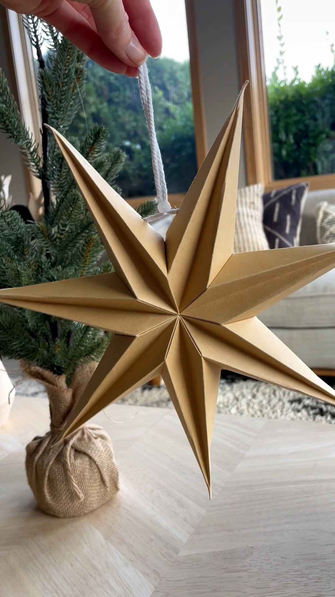 Pretty paper stars! Lovely for ornaments, garlands, wall hanging or on presents . They are premade you just have to unfold and are reusable every year just on clip and fold them back up. Minimal Christmas decor that feels a little bit Scandinavian and classic.

#LTKSeasonal #LTKHome #LTKHoliday