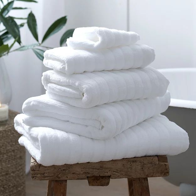 Rib Hydrocotton Towels | The White Company (UK)
