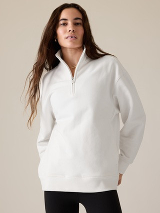 Forever Fleece 1/4 Zip Sweatshirt | Athleta