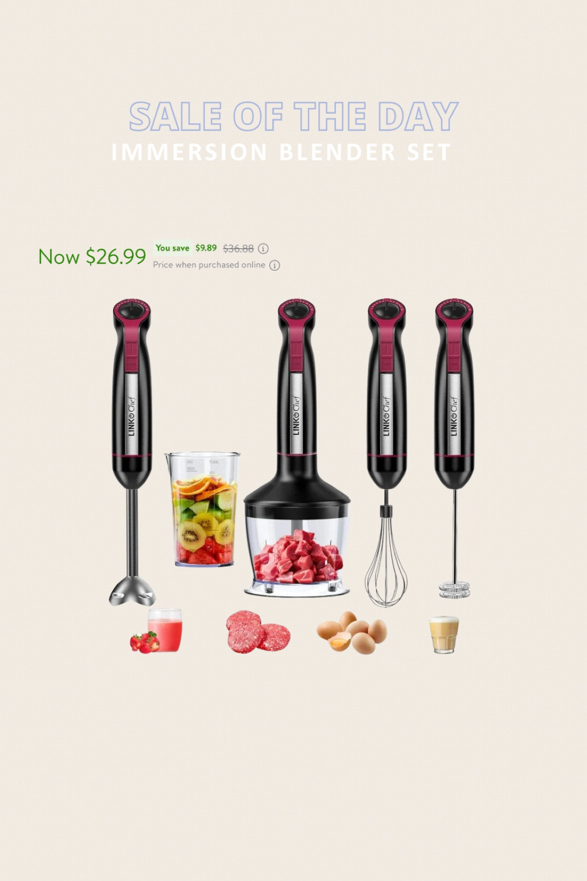 If you don’t have one of these they are the best for mixing and also making sorbets, soups and more!  

#LTKFindsUnder50 #LTKSaleAlert #LTKSummerSales