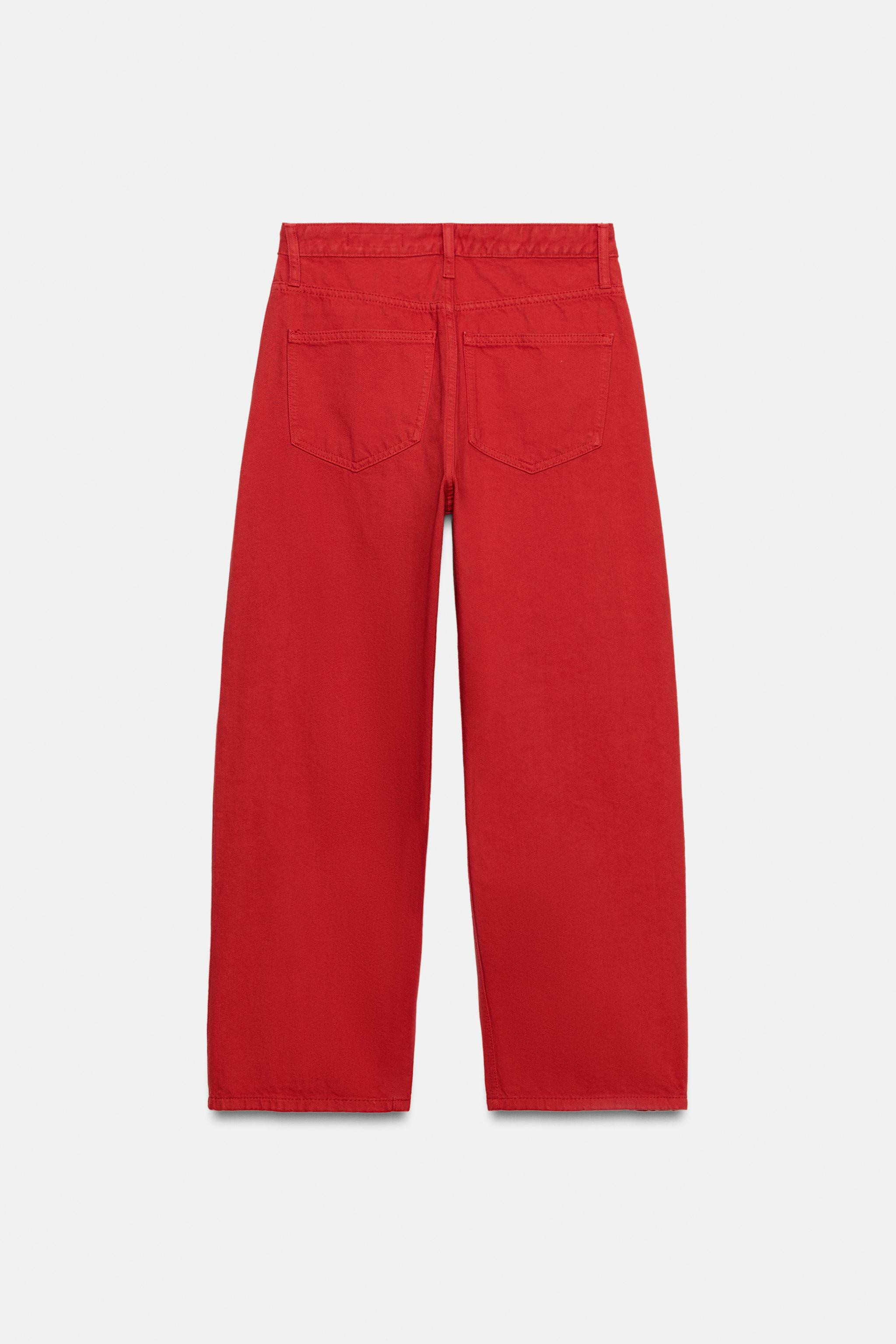 MID RISE - RELAXED LEG - ANKLE LENGTHZARA WOMAN COLLECTIONMid-rise jeans with belt loops. Five po... | Zara US