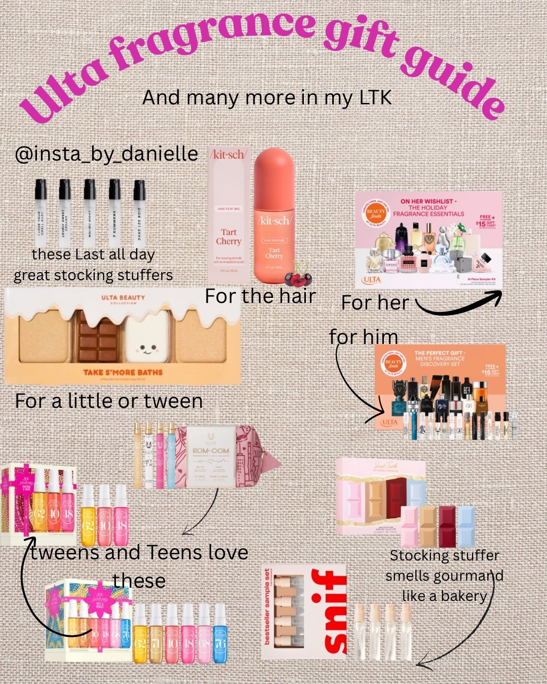 It’s crazy to think but holiday season starts in two weeks 😱😱 
Gift fuude to Ulta fragrance 

#LTKFindsUnder50 #LTKGiftGuide #LTKSaleAlert