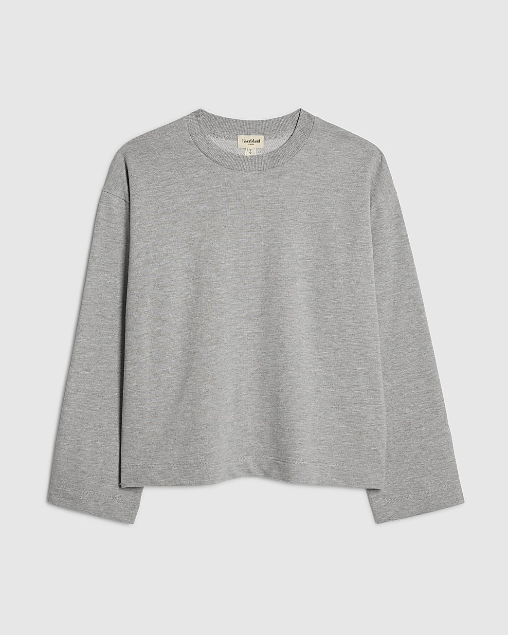 Grey Long sleeve Sweatshirt | River Island UK & IE