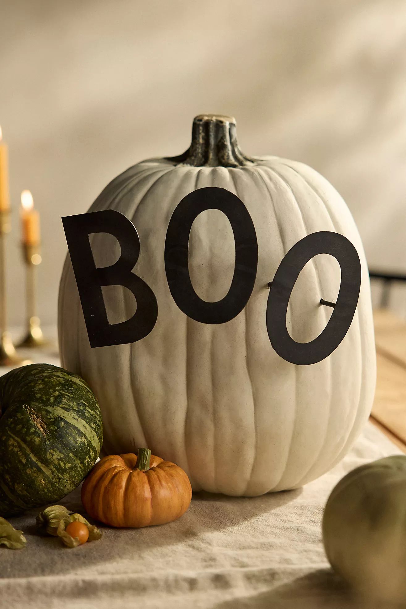 BOO Pumpkin Stake Set | Anthropologie (US)