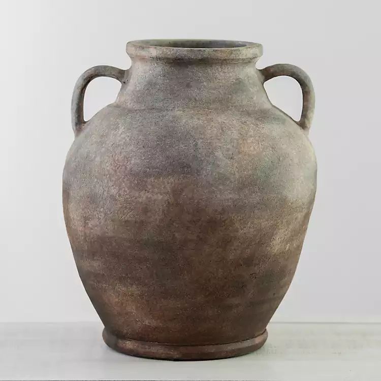 Amphora Squat Terracotta Vase | Kirkland's Home