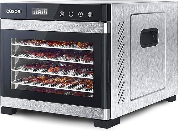 COSORI Premium Food Dehydrator (50 Recipes) for Jerky Meat Herbs Fruit, Dryer Machine with Digita... | Amazon (US)