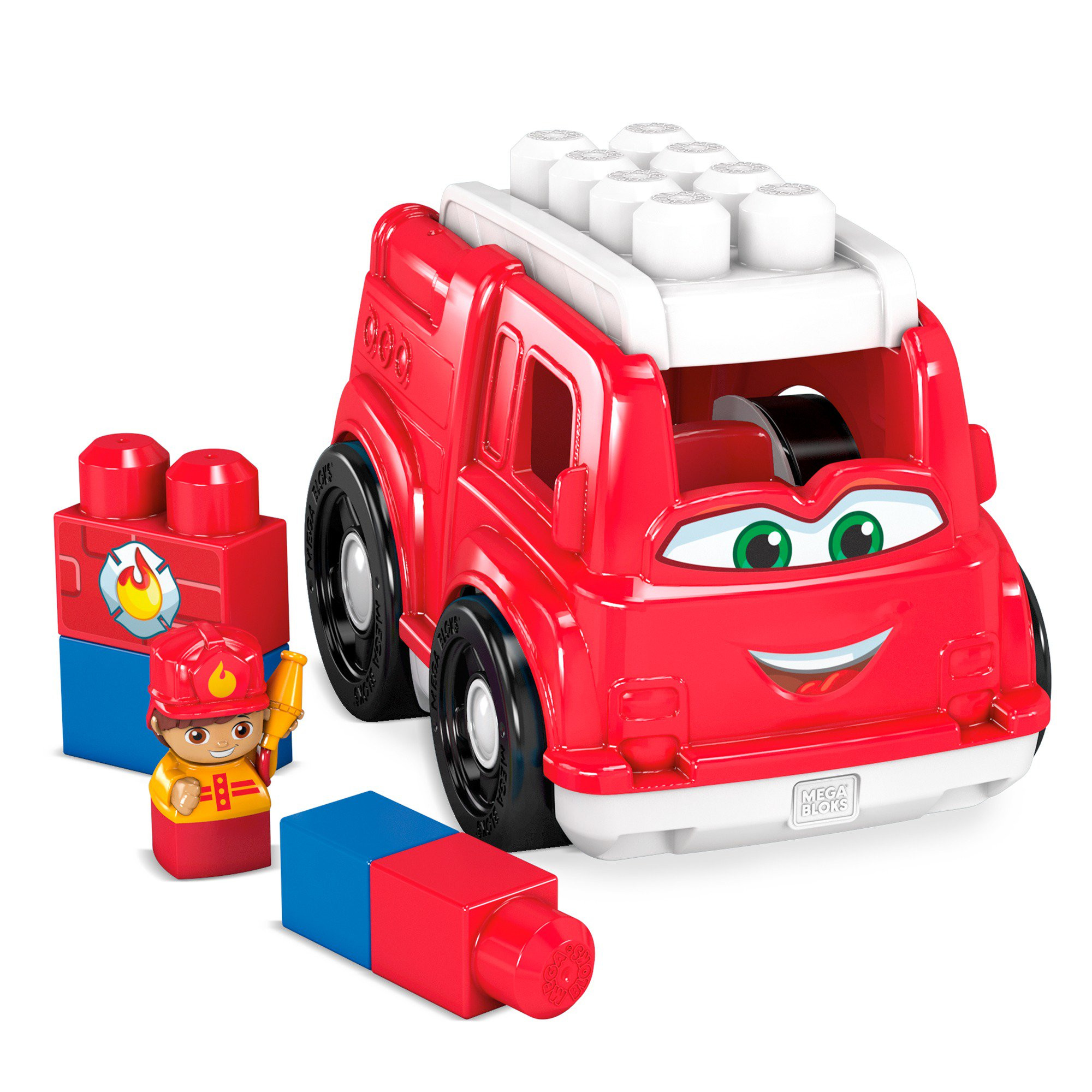 Mega Bloks Freddy Fire Truck | Walmart (US)