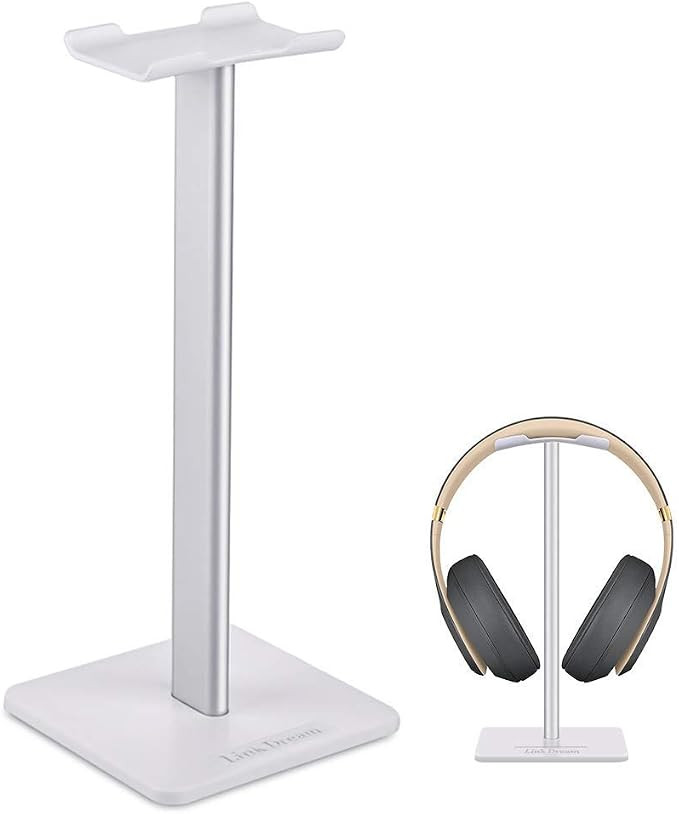 Headphone Stand Headset Holder Gaming Headset Holder with Aluminum Supporting Bar Flexible Headre... | Amazon (US)