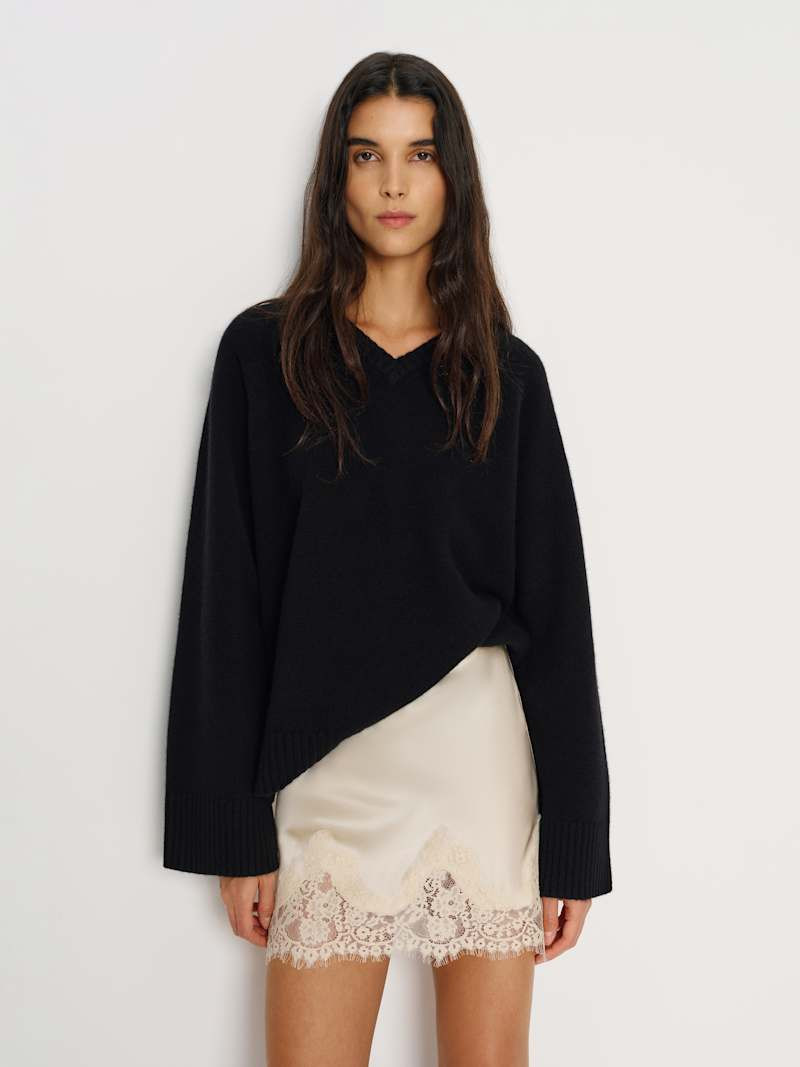 Carolina Silk Mini Skirt | Reformation (Global)