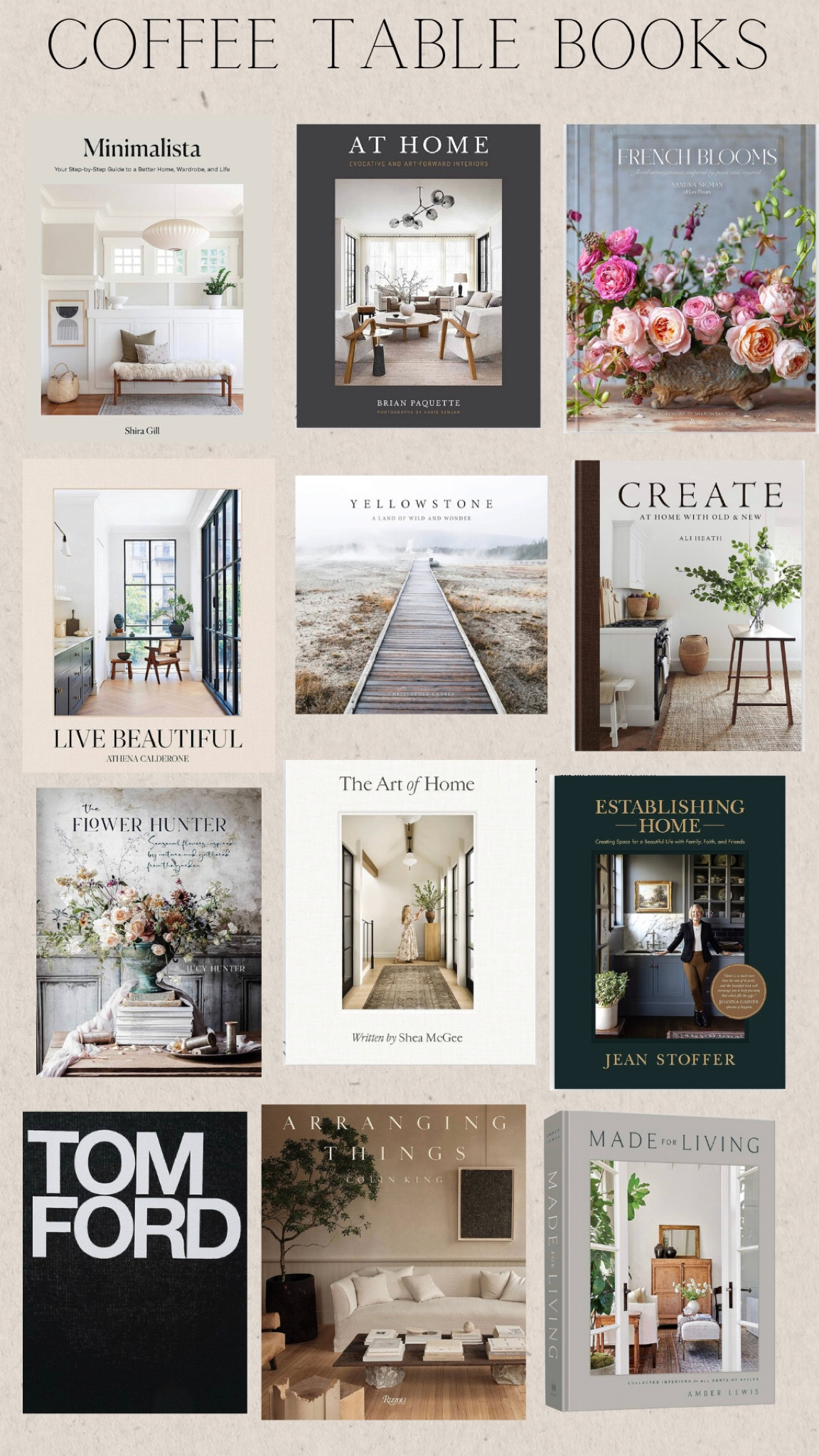 Coffee table books. Styling books. Decor books. Amazon sale. 

#LTKsalealert #LTKhome #LTKfindsunder50