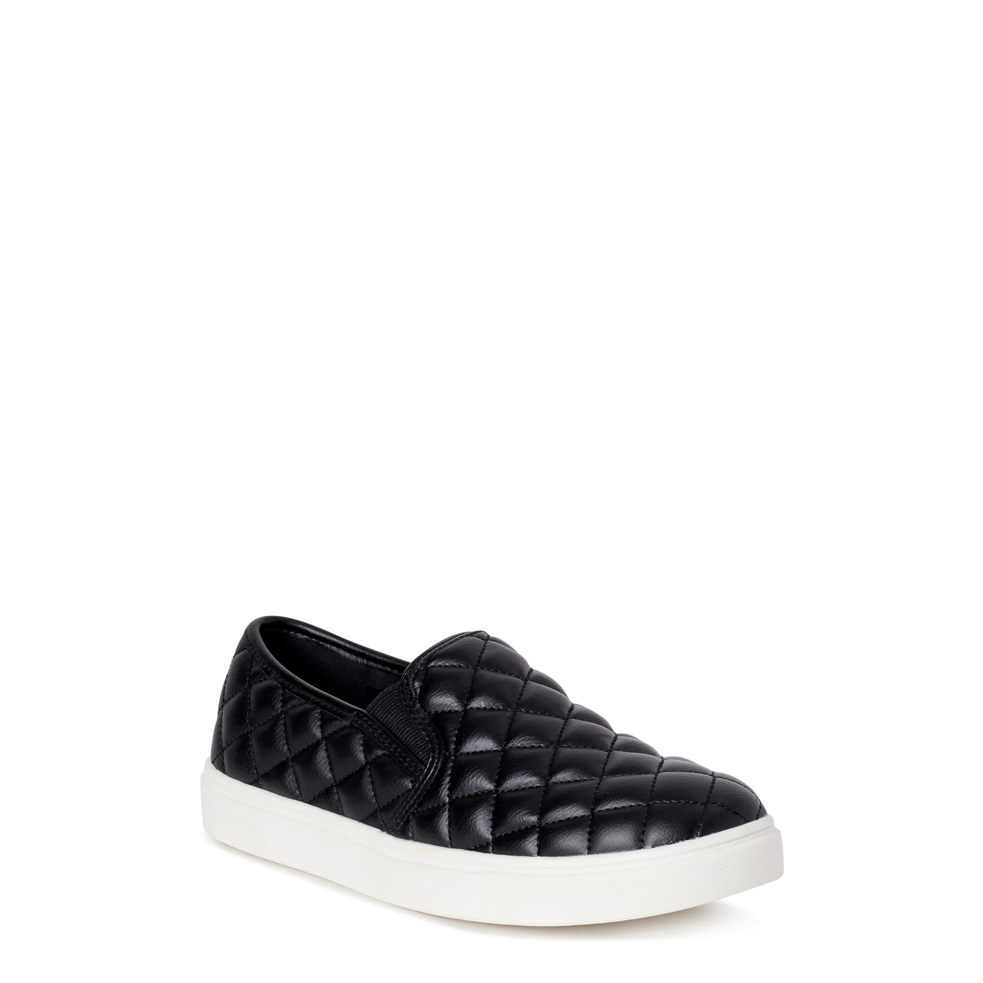 Time and Tru Quilted Twin Gore Slip On (Women's) (Wide Width Available) | Walmart (US)