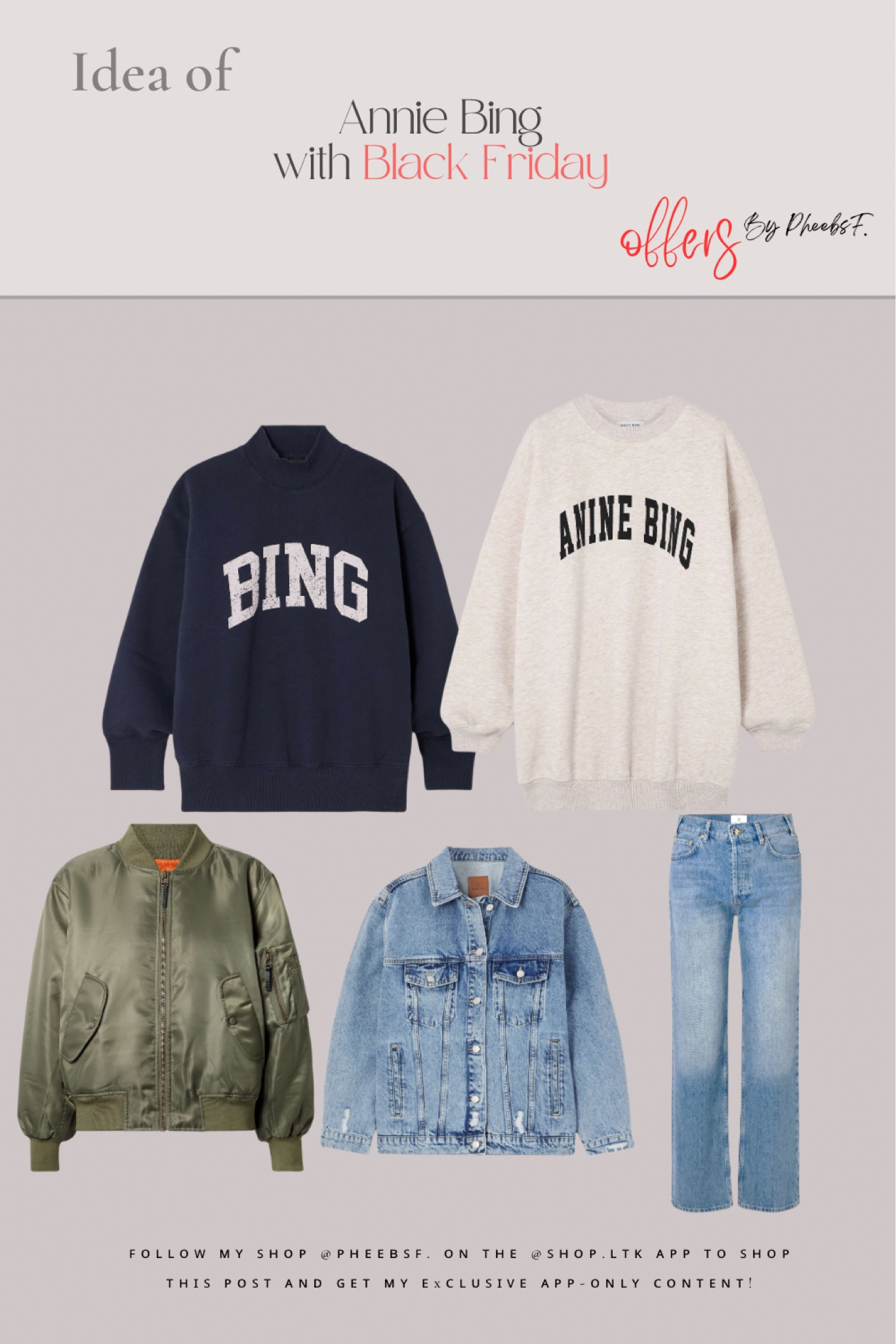 Black Friday sale picks Anine bing denim jacket on sale - save 40% off
#LTKCyberWeek #LTKSeasonal #LTKSaleAlert
#netaporter
ANINE BING
Gavin high-rise straight-leg organic jeans
#anniebing 


#LTKwinter #LTKtravel #LTKsale