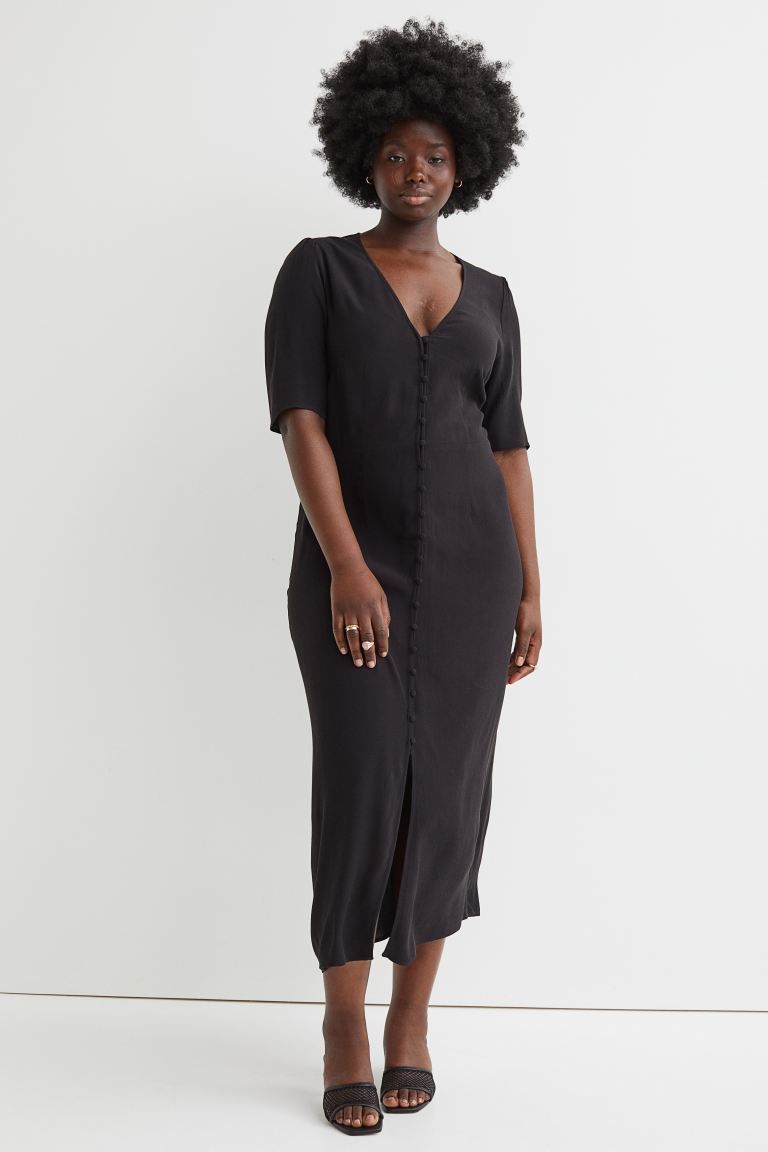 Button-front dress | H&M (UK, MY, IN, SG, PH, TW, HK)