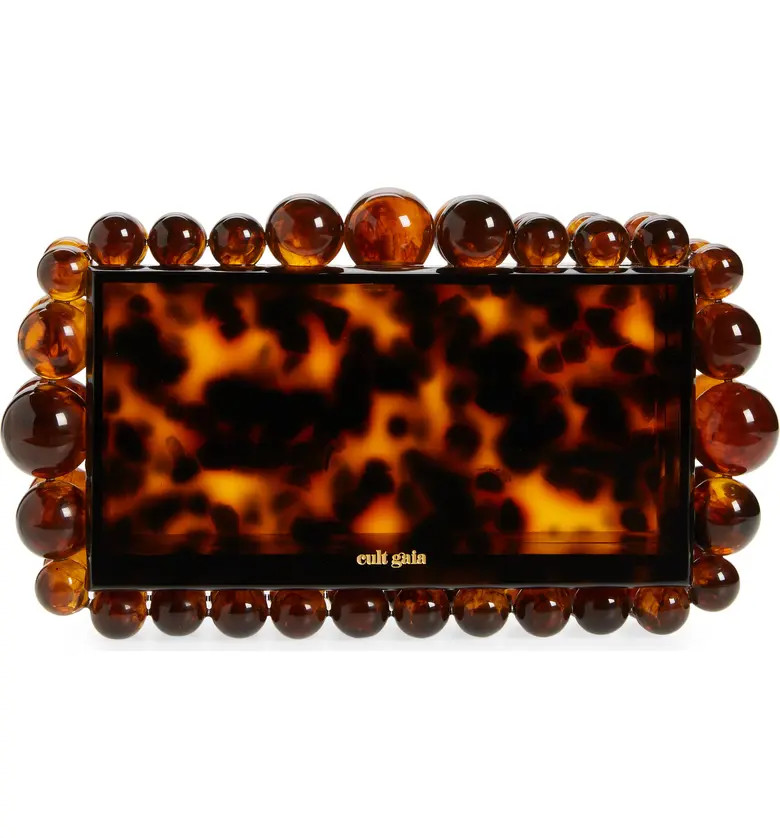 Eos Beaded Acrylic Box Clutch | Nordstrom