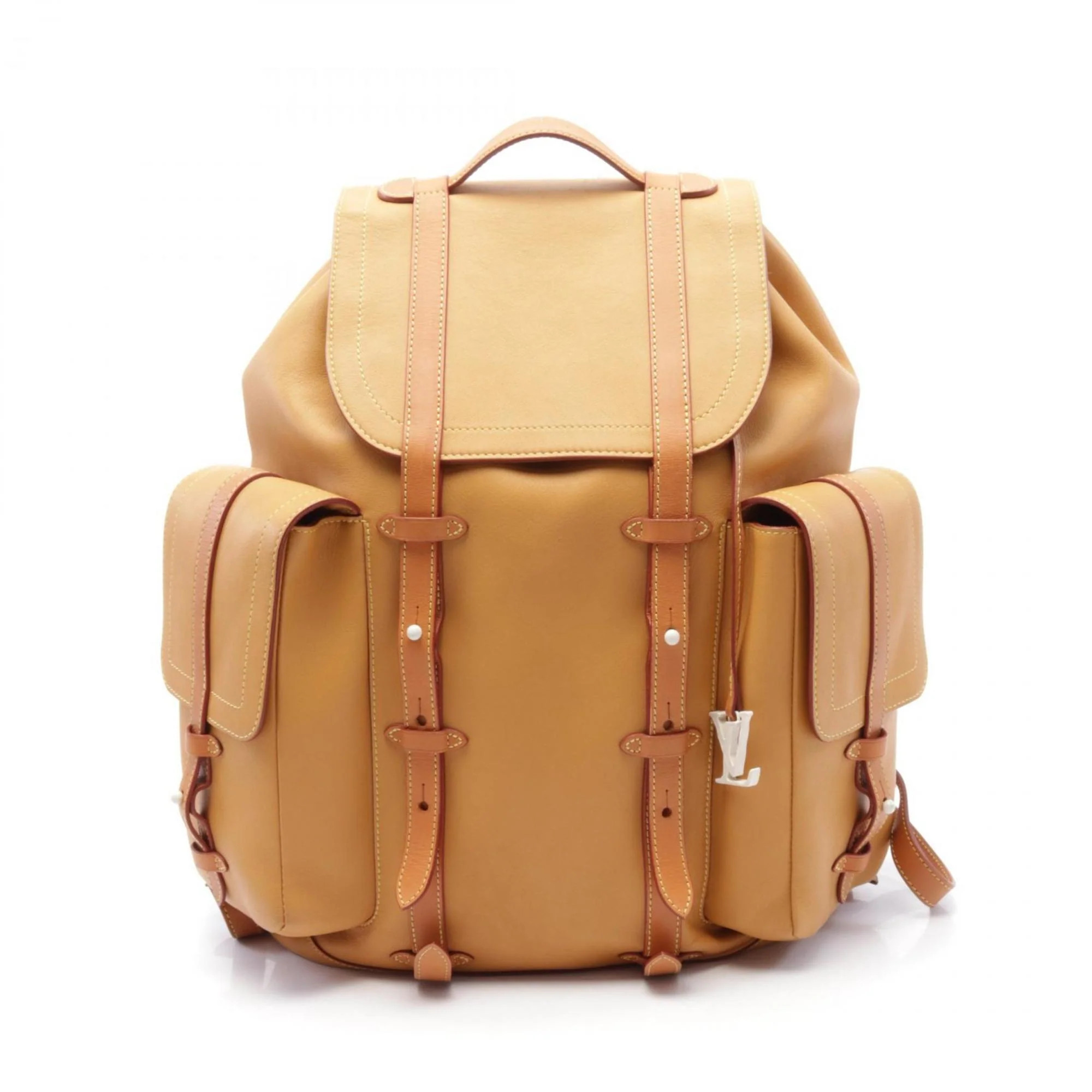 Louis Vuitton Leather Backpack (Pre-Owned) | Shop Simon