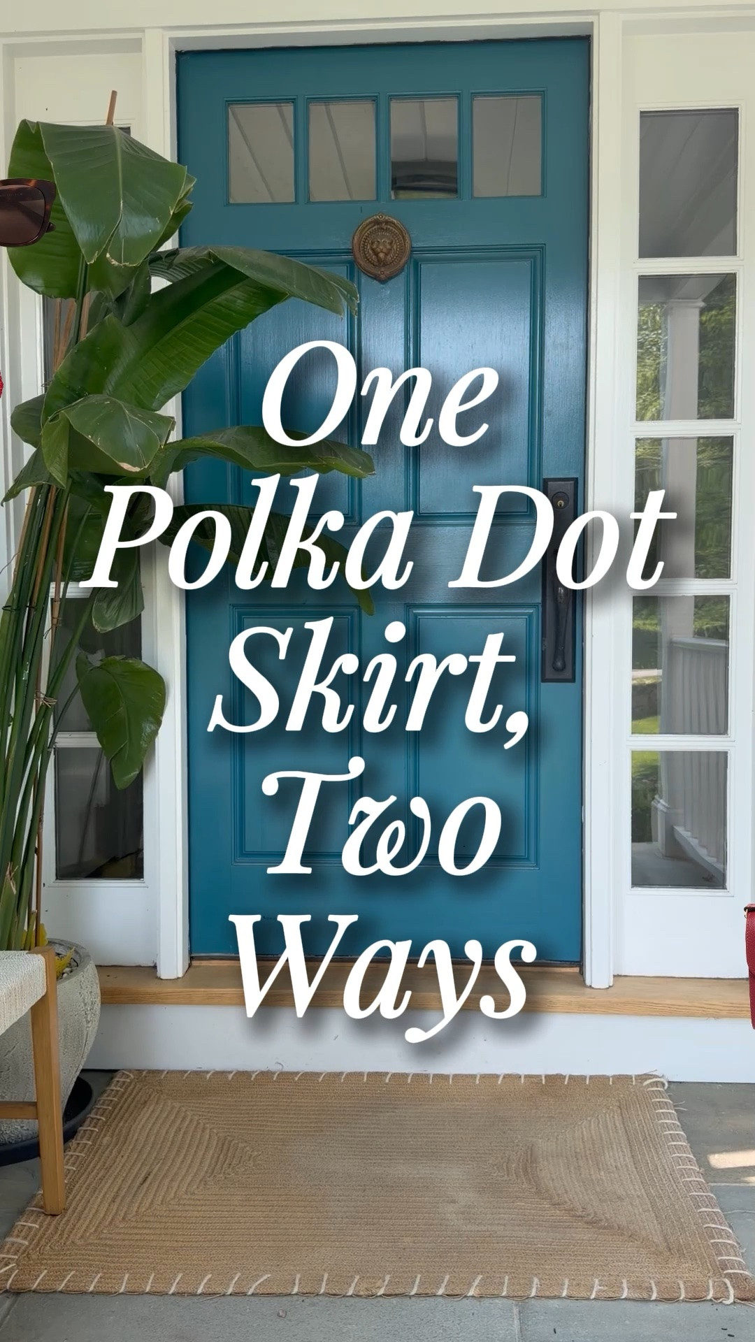 One Polka Dot Skirt, Two Ways🩵🩵

#LTKootd #LTKSeasonal #LTKOver40