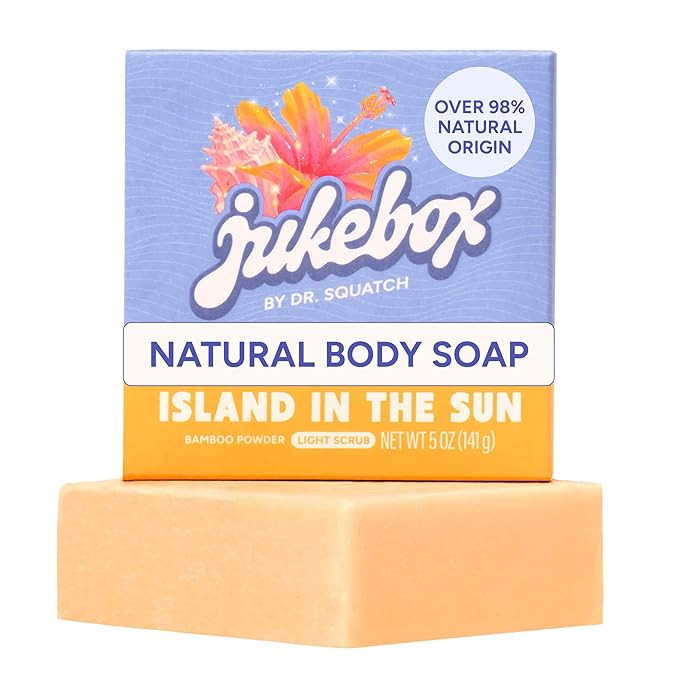 JUKEBOX Natural Women’s Bar Soap – Creamy Lather – Shower & Bath Soap, Crafted Using Cold P... | Amazon (US)