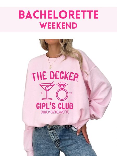 Girl’s Club bachelorette theme. Cocktail bachelorette shirts. Matching bachelorette sweatshirts. Bridesmaid bachelorette sweatshirts. Etsy bachelorette party finds.


#LTKParties #LTKWedding #LTKFindsUnder50