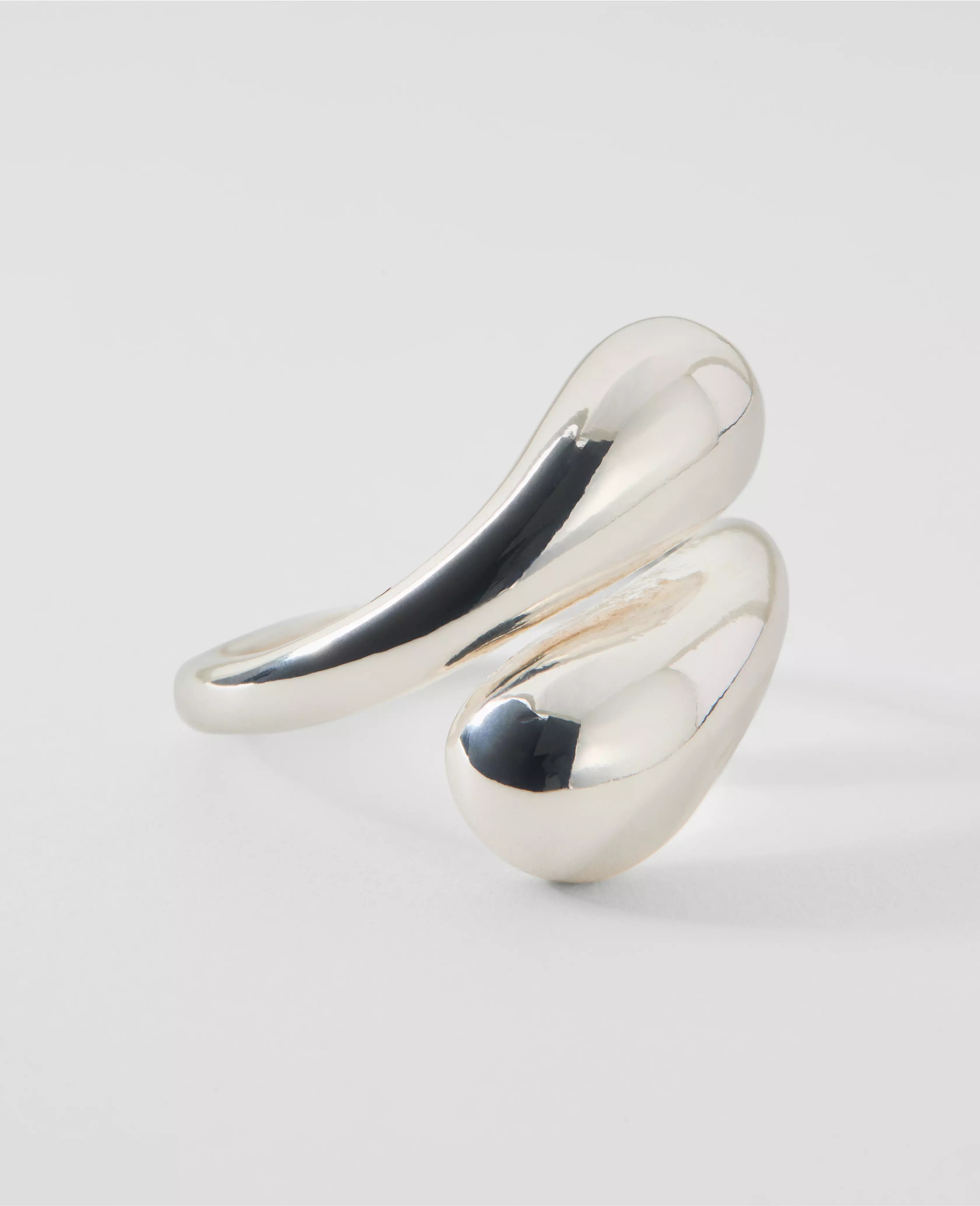 Metal Teardrop Wrap Ring | Ann Taylor