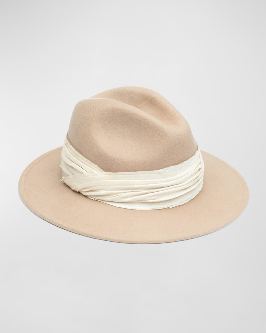 Eugenia Kim Bianca Wool Felt Fedora Hat | Neiman Marcus