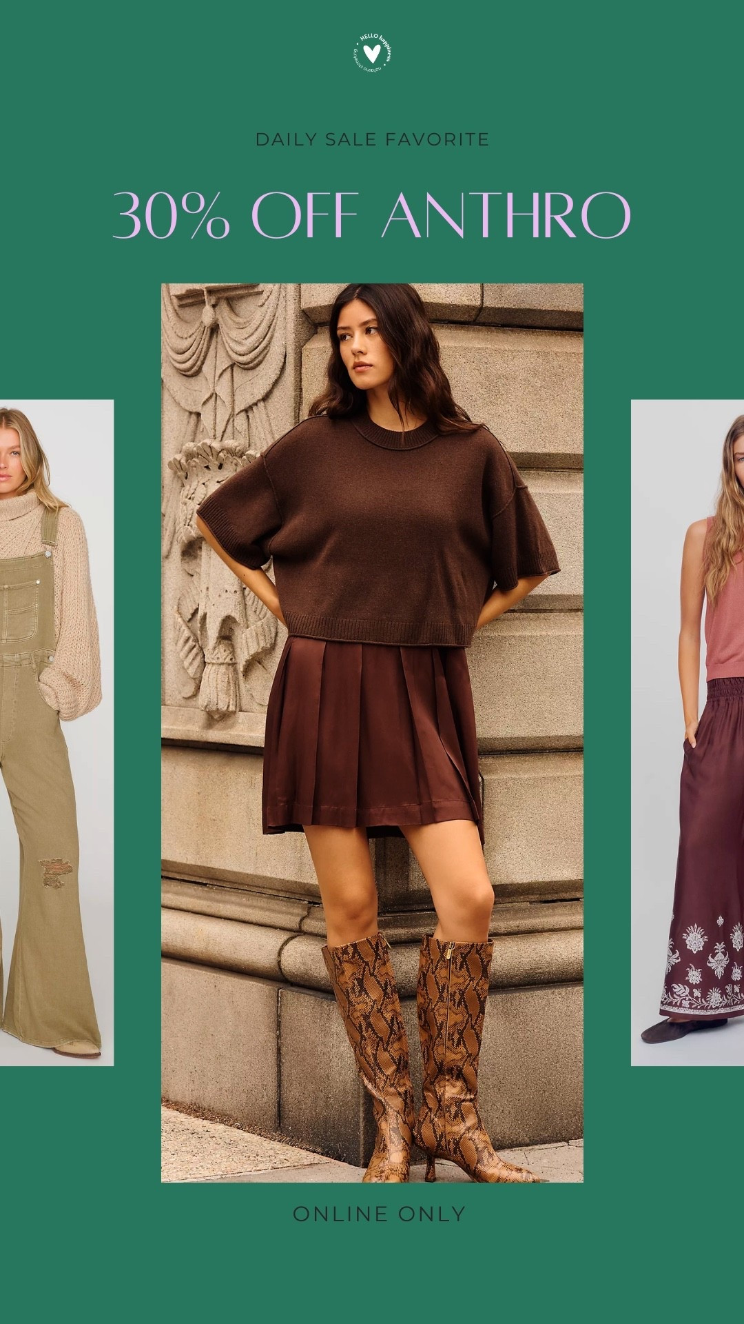Anthro sale alert!! 💕🍂 30% off online means it’s the perfect time to snag those new-season pieces you’ve been eyeing. So many cute finds right now!

#LTKootd #LTKSeasonal #LTKSaleAlert