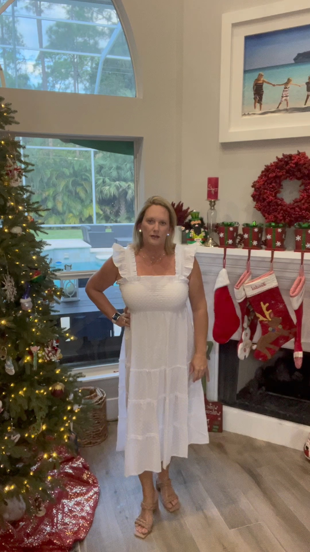 Loving this Hill House Nap Dress! Easy, breezy and perfect for anytime of year in FLORIDA or my next tropical vacation ! Also these Paily sandals are the most comfortable EVER!

#LTKstyletip #LTKSeasonal #LTKtravel