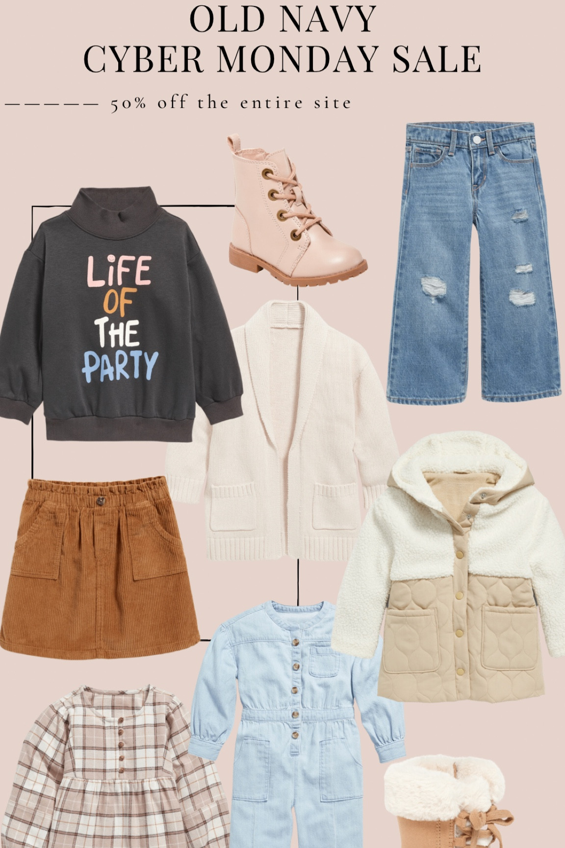 Old navy cyber Monday sale is 50% off the entire site!! I love shopping for baby and toddler clothes here! Rounded up some of my favorite toddler girl finds! 

#LTKbaby #LTKHoliday #LTKCyberweek