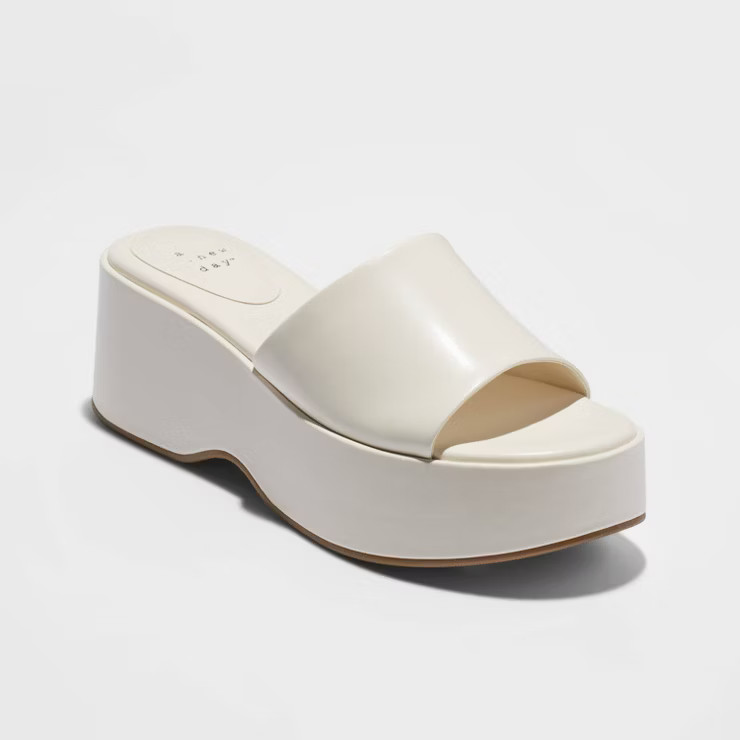 Women's Wynona Platform Sandals - A New Day™ | Target