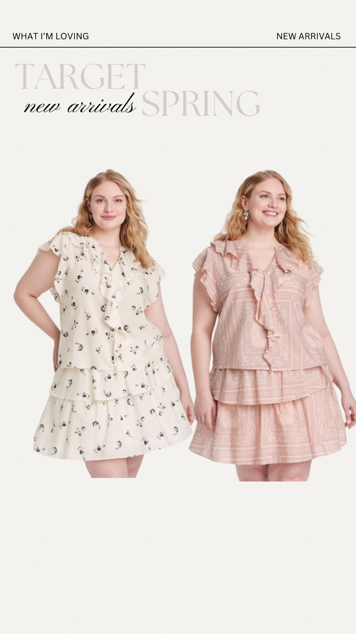 These target separates are stunning for spring! So girly and romantic! I’m grabbing the floral skirt and top in 2x and 3x (skirt) 

#LTKPlusSize #LTKStyleTip #LTKFindsUnder50