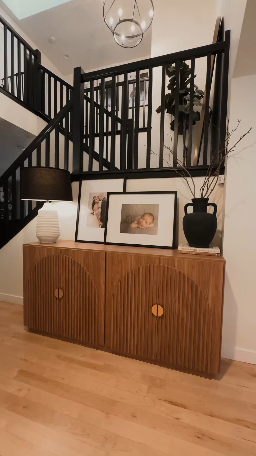 Just added this beautiful sideboard to our entryway and I am obsessed. The warm camel tone and fluted detailing are everything 😍 plus, the storage is perfect. Can’t wait to style her for the holidays ✨

#sideboard #storagesolutions #entrytable

#LTKHome