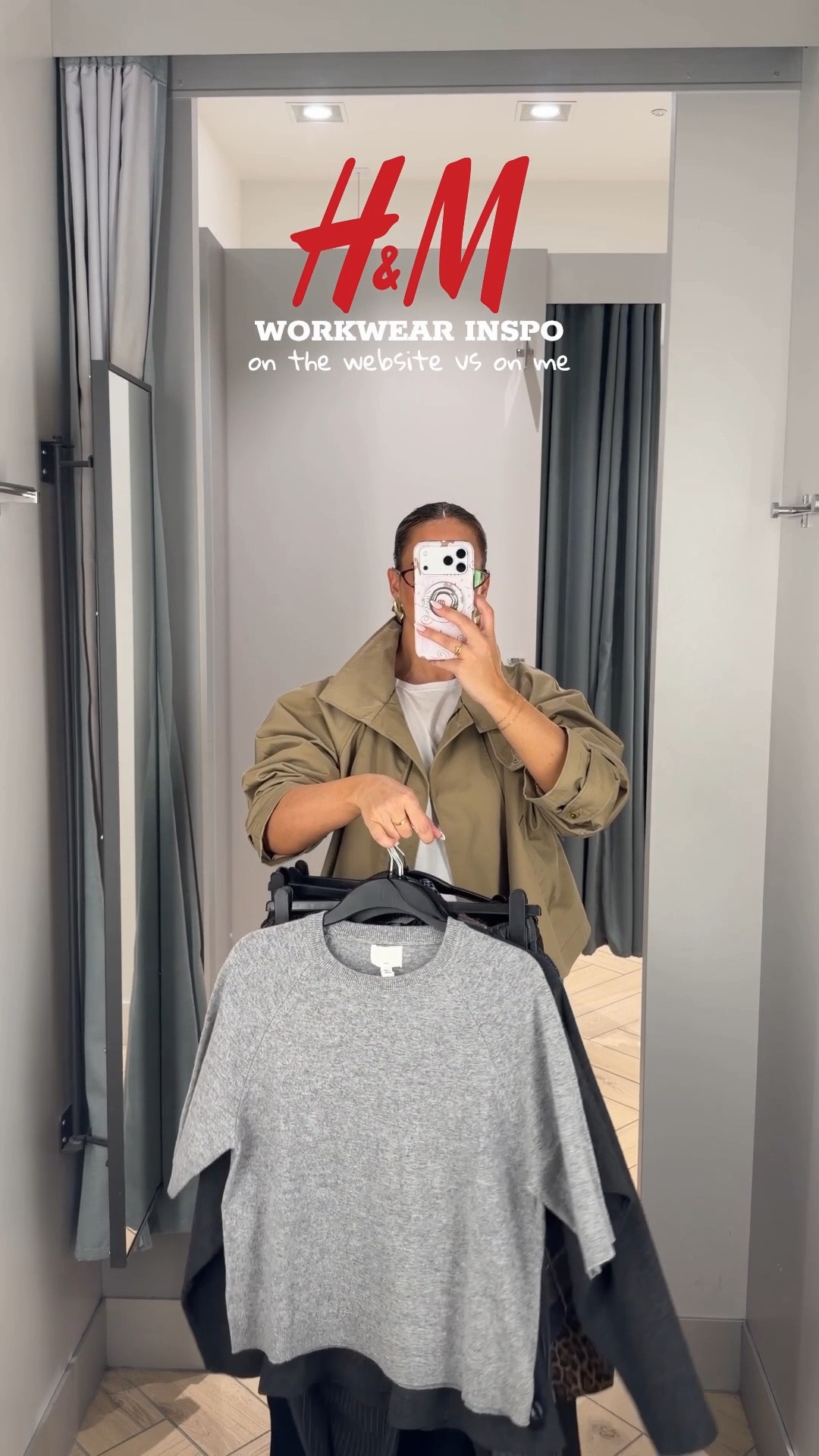H&M online vs on me - workwear inspo 💼

I’m a uk size 10, 5ft4 and I’m wearing a size small or 10 in everything, apart from the stripe fitted long sleeve top is a medium 

Workwear outfit UK, office wear, teacher outfit, tailored trousers, waistcoat, knitwear, charcoal grey, pinstripe

#LTKworkwear #LTKmodest #LTKautumn