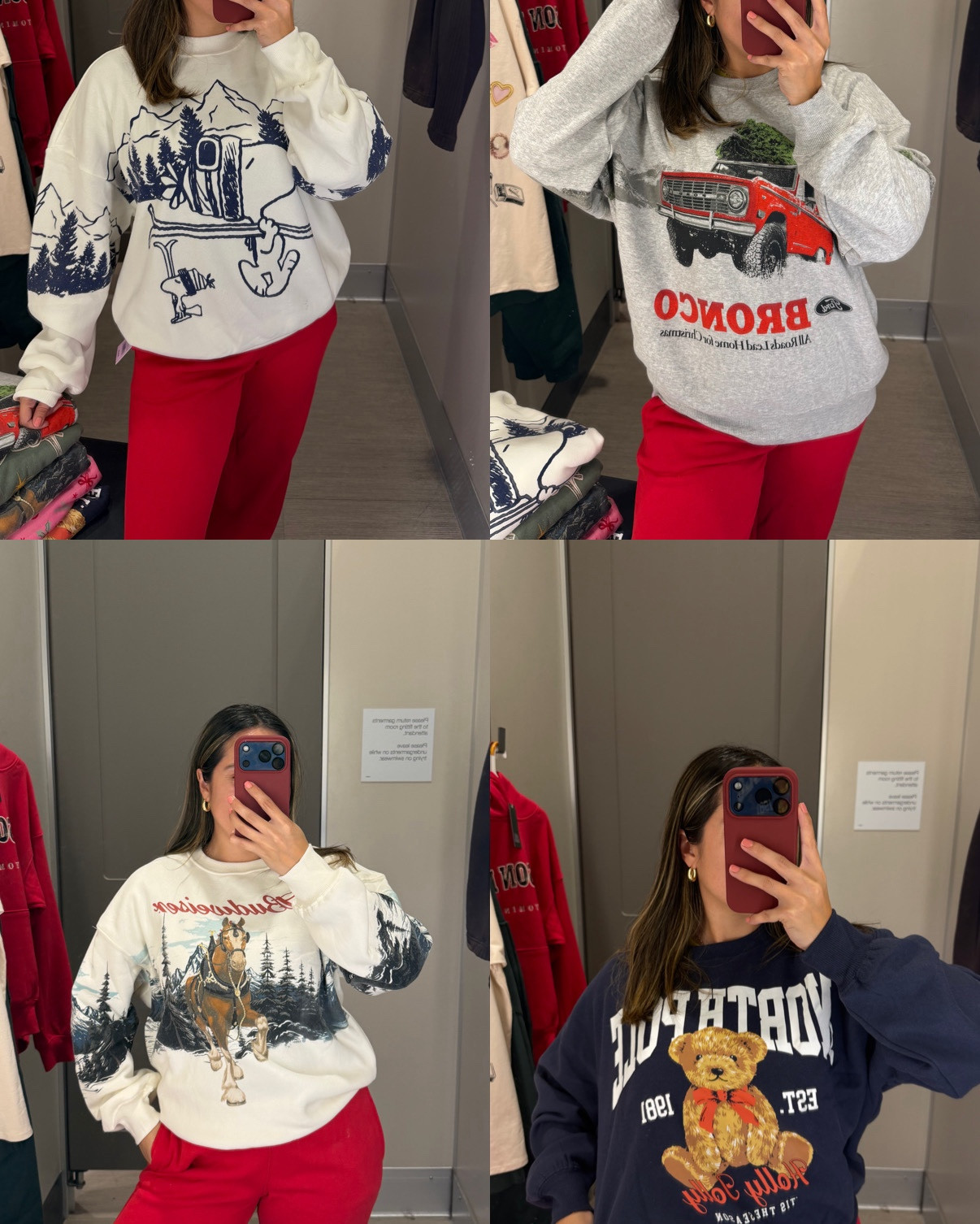 @target Christmas/holiday sweatshirts- on sale for $15 ❤️🎄

#LTKGiftGuide #LTKHoliday #LTKSeasonal