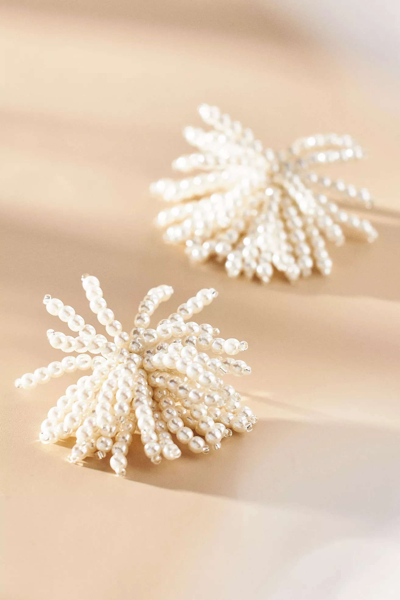 Pearl Cluster Post Earrings | Anthropologie (US)