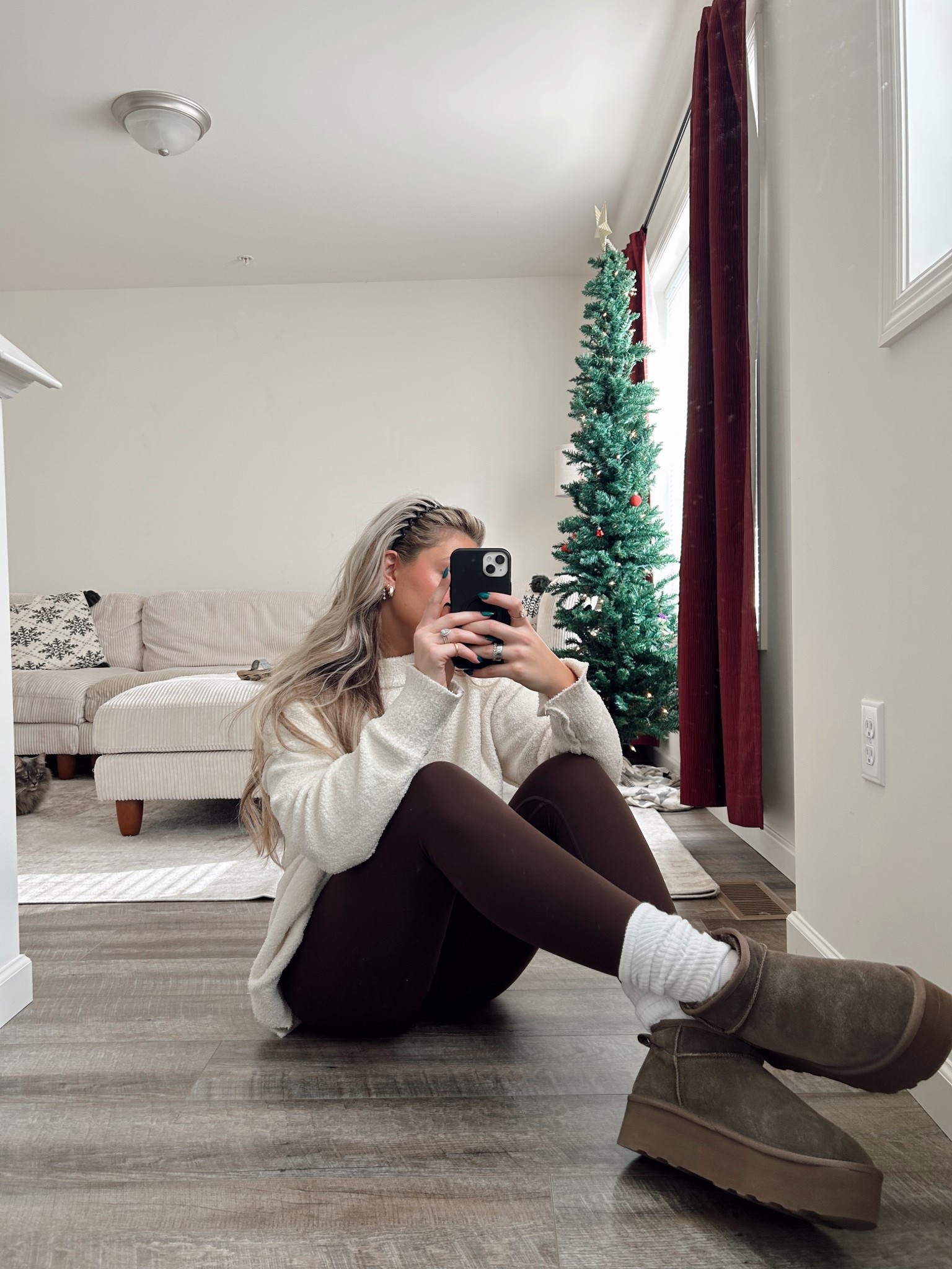 brown boots, leggings, workout set, Amazon finds, affordable fashion, fuzzy sweater

#LTKFindsUnder50 #LTKActive #LTKootd