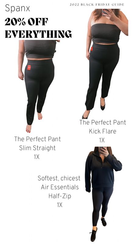 A few more viral Spanx Perfect Pants I tried. All in regular length but they come in petite and long. I think a great investment! However GET THIS SWEATSHIRT. The material is so soft and chic. It is somehow warm and cool? Idk it’s the best and I’ve barely taken it off since I got it. 

#LTKcurves #LTKCyberweek #LTKsalealert