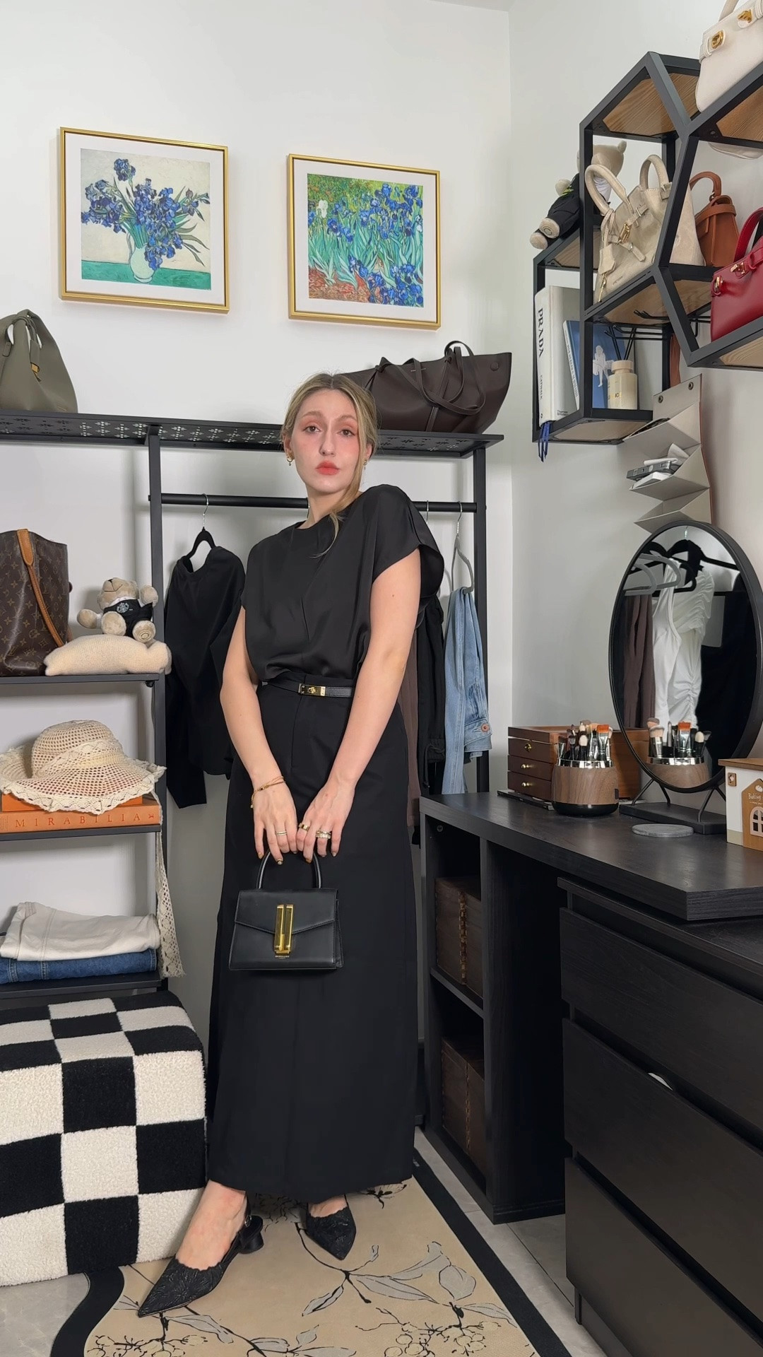 classy for early fall ☕️ casual chic ootd

@Halara top (anasta64 for 15% off)
She Linen skirt 
Charles & Keith heels
Demellier Nano Montreal bag

#LTKdatenight #LTKshoes #LTKbag